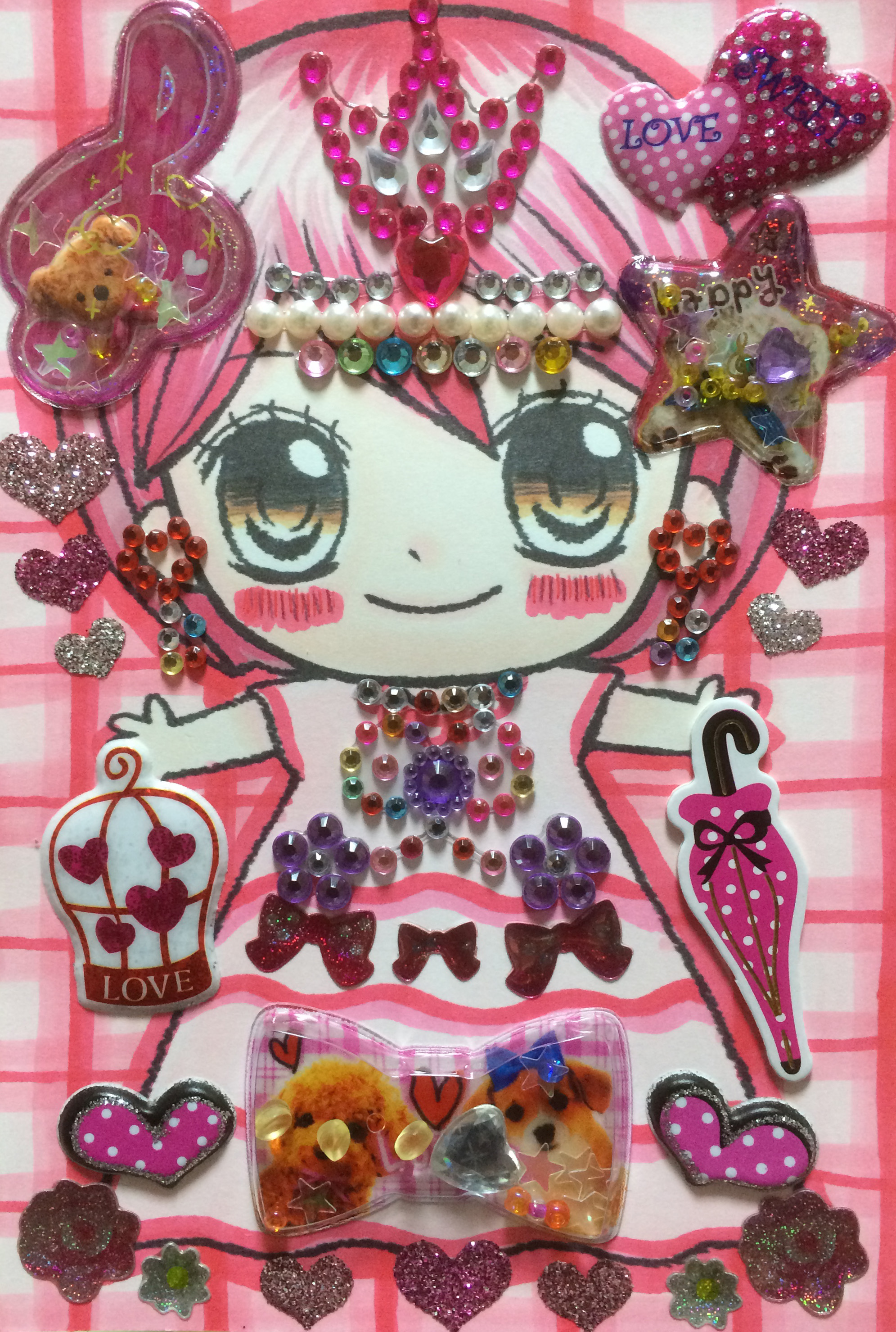 デコイラストとは デコイラスト教室 川越駅 埼玉県 ヴィシーズ埼玉大井店